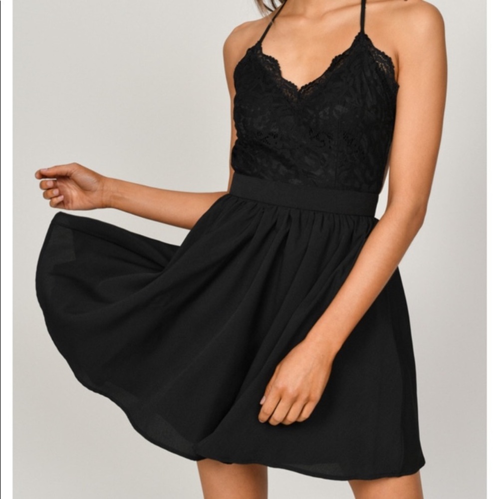 Black Skater Dress
